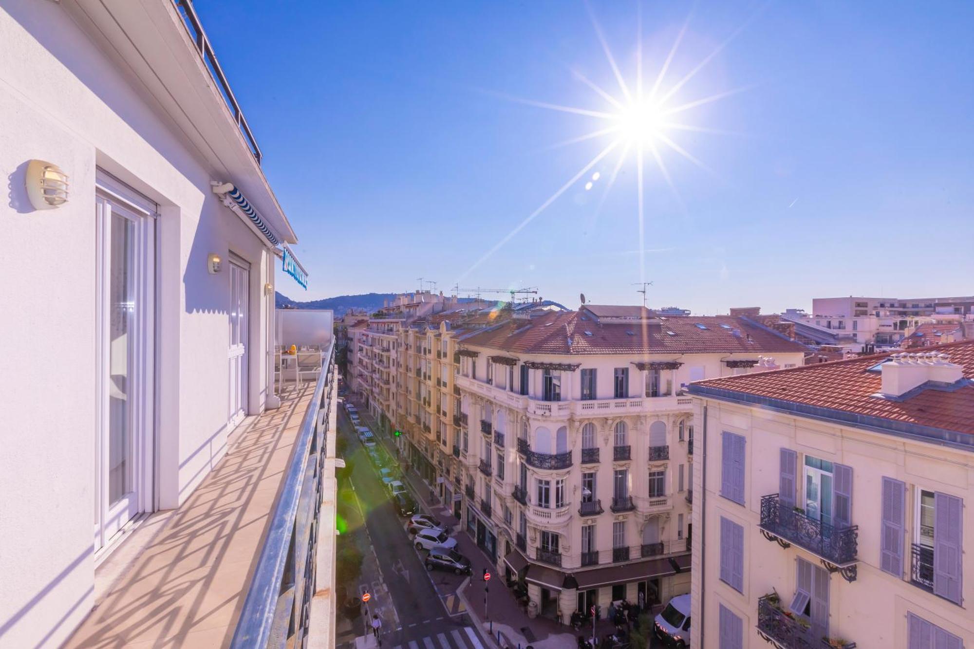 Rooftop At Palais De La Buffa - Happy Rentals Nizza Kültér fotó