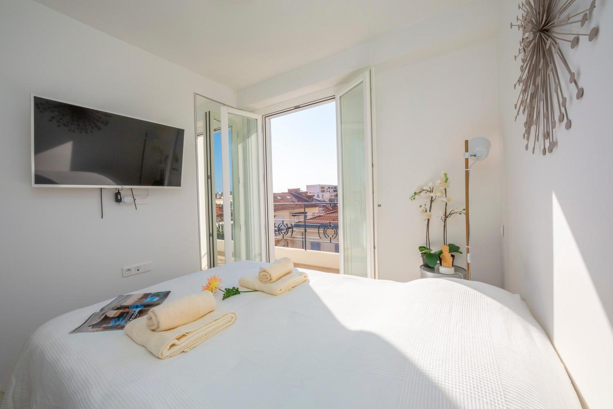 Rooftop At Palais De La Buffa - Happy Rentals Nizza Kültér fotó